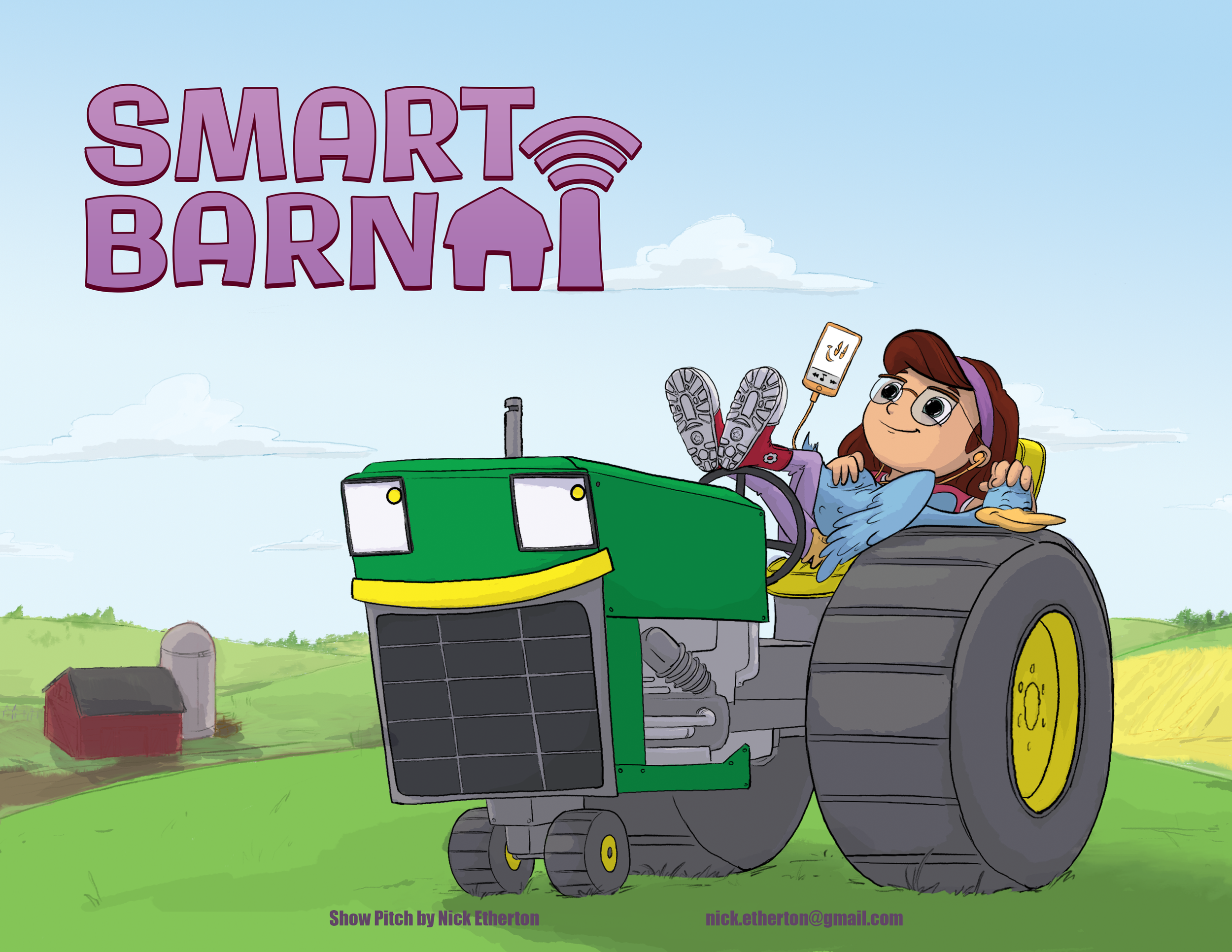 Smart Barn - Animated Series Pitch Deck Cover Image