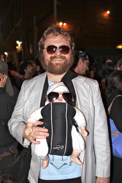 A good costume of Hangover star Zach Galifianakis. ©2013 Rita Rivera