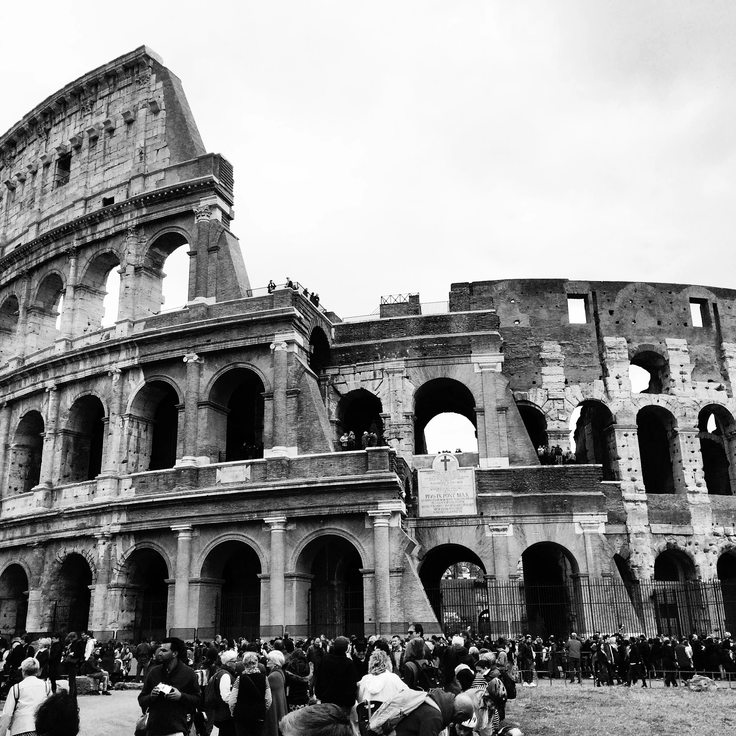 The Colosseum in Rome, Italy