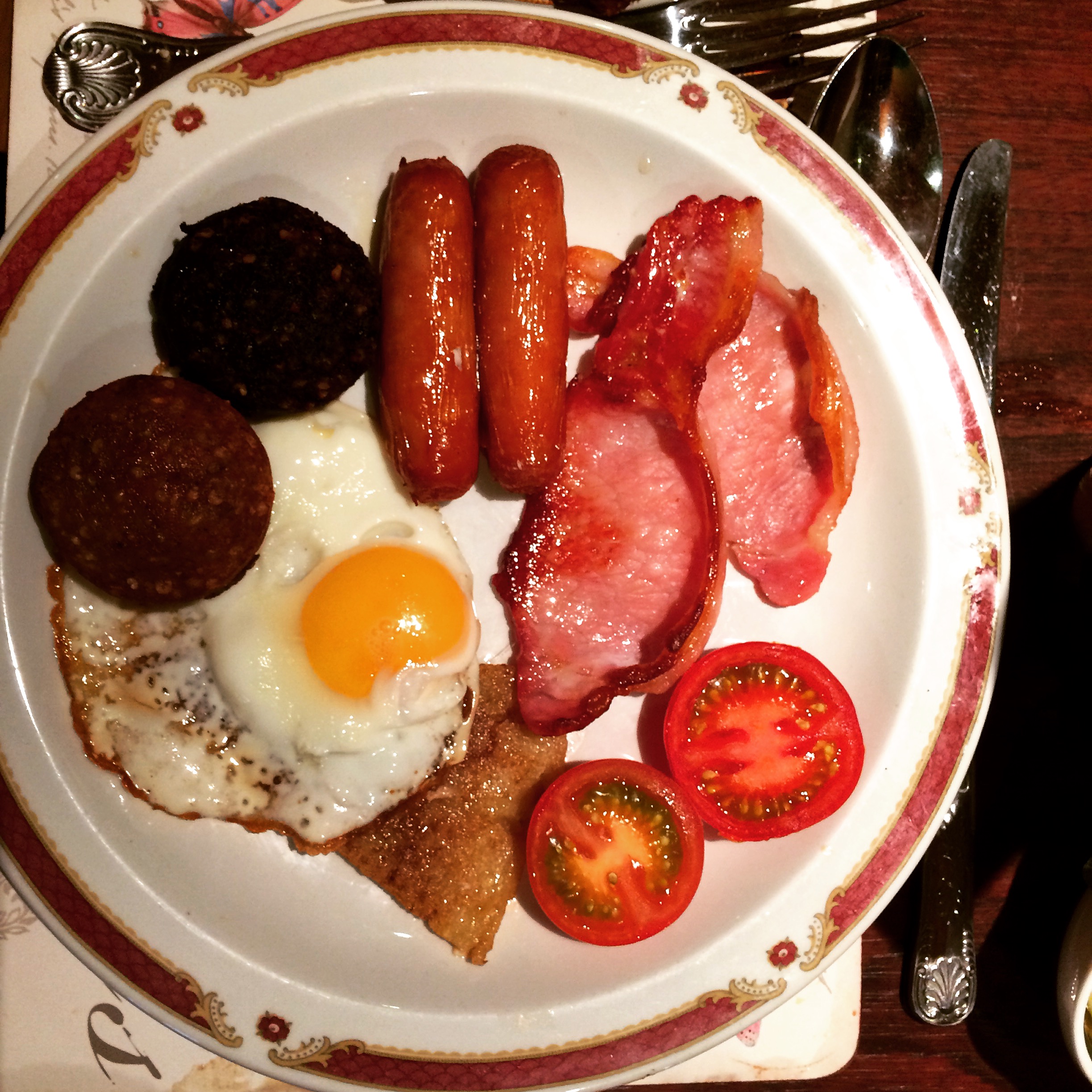 Irish breakfast in Ireland