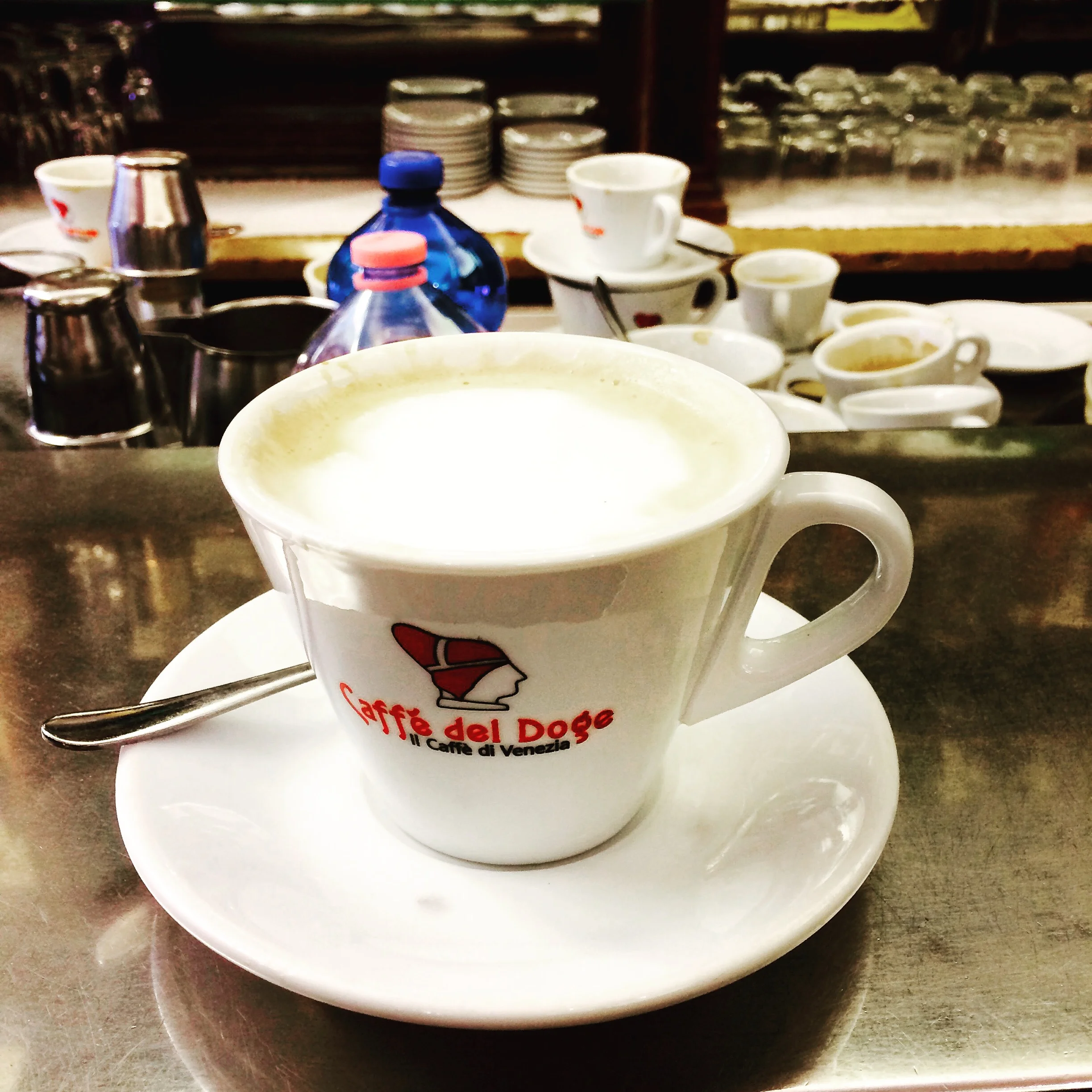 Cappuccino in Venice, Italy