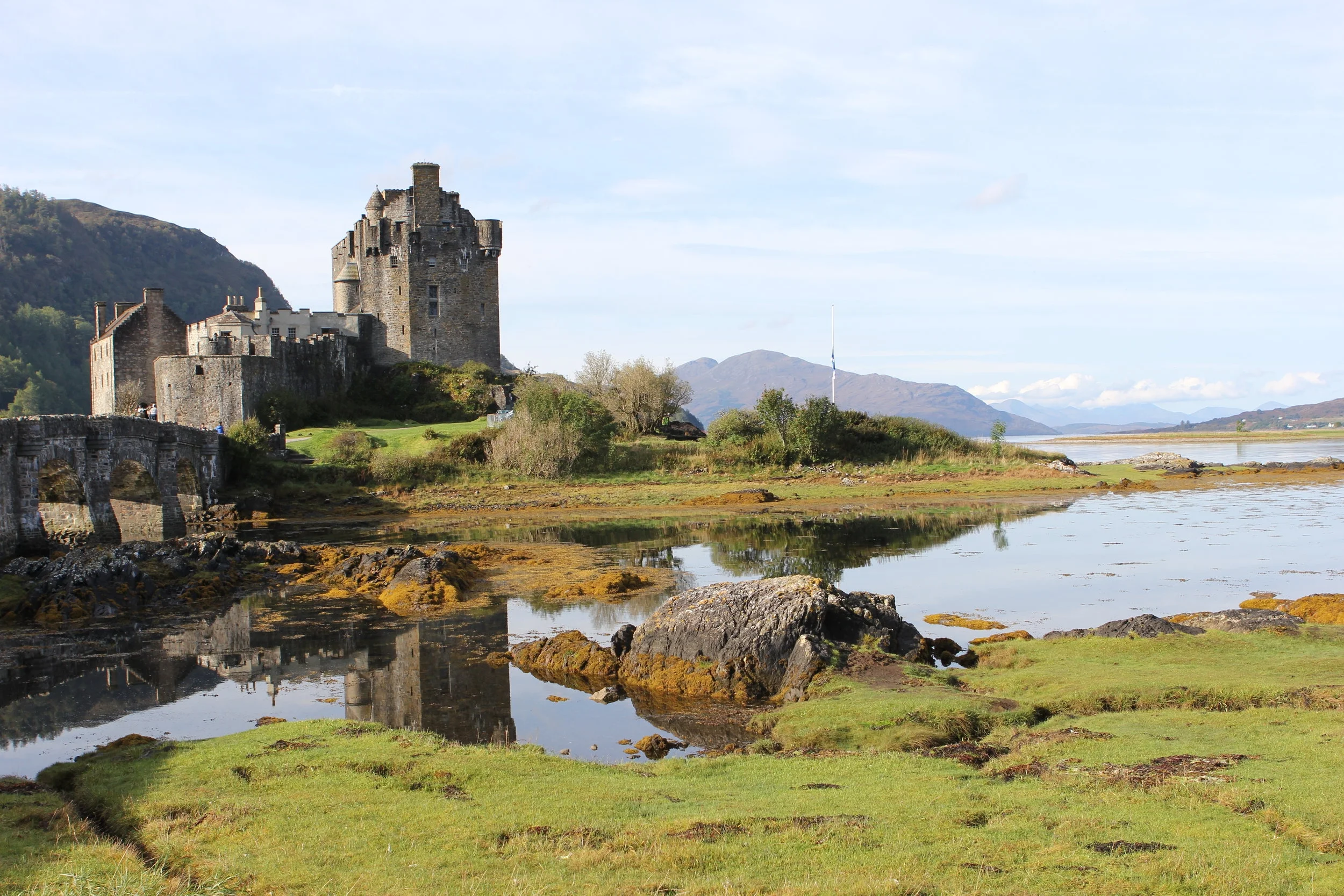 Eilean Donan, 13th Century Castle in the Highlands of Scotland 