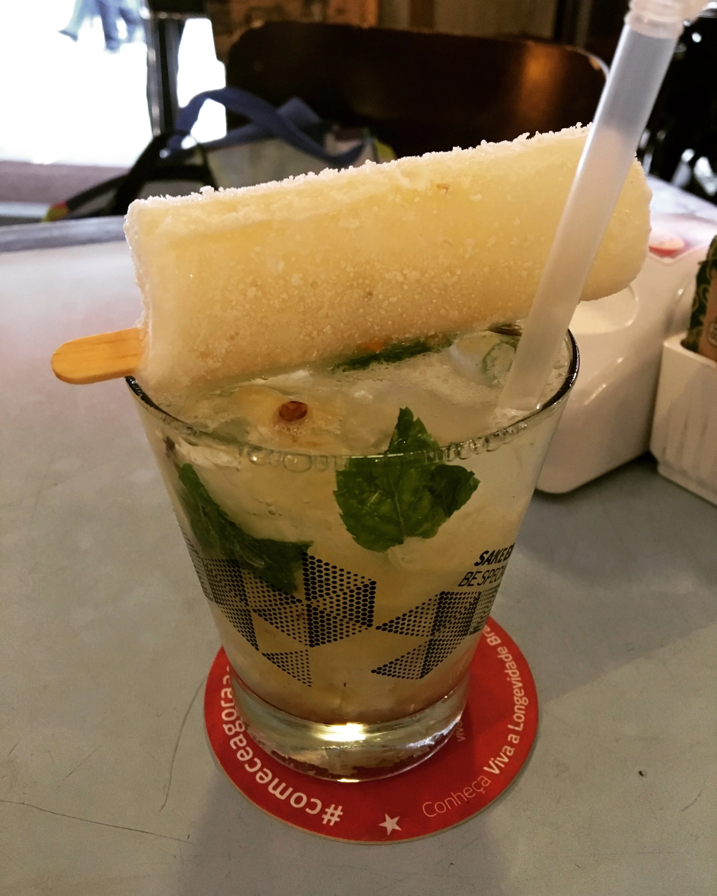 Best Caipirinha ever at Salve Jorge, Sao Paulo, Brazil