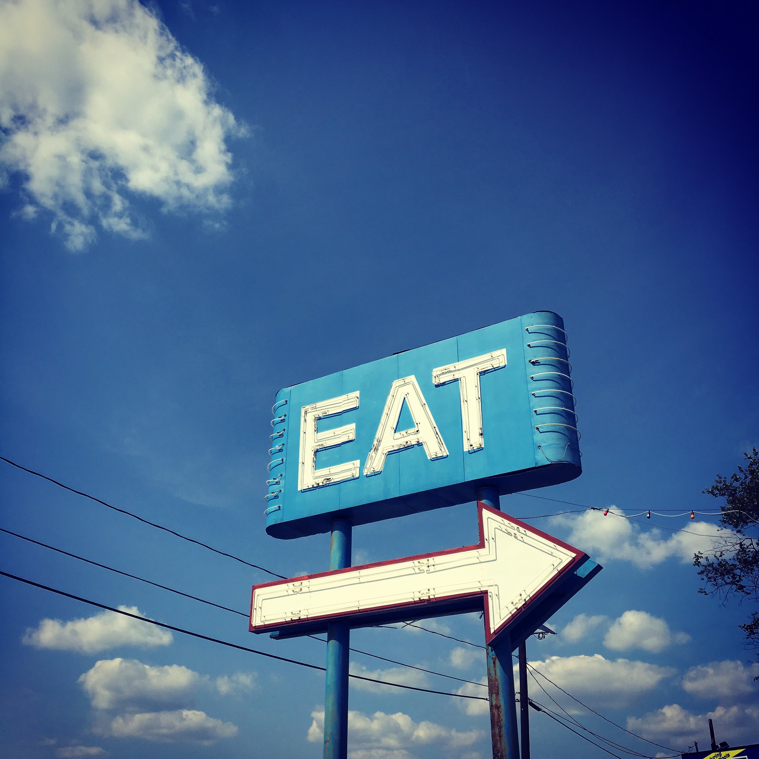 Eat sign, NJ