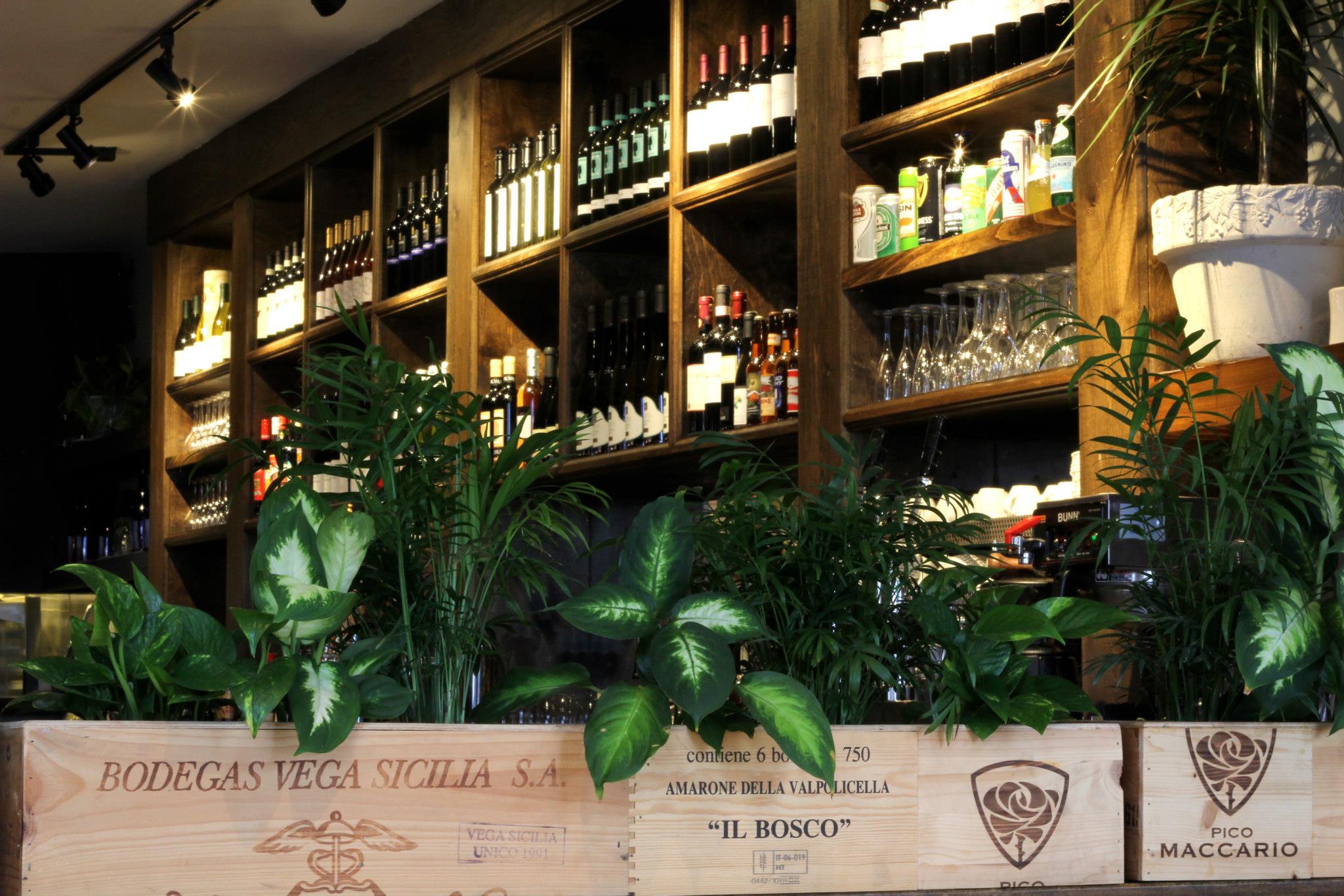Wine Crate Planters