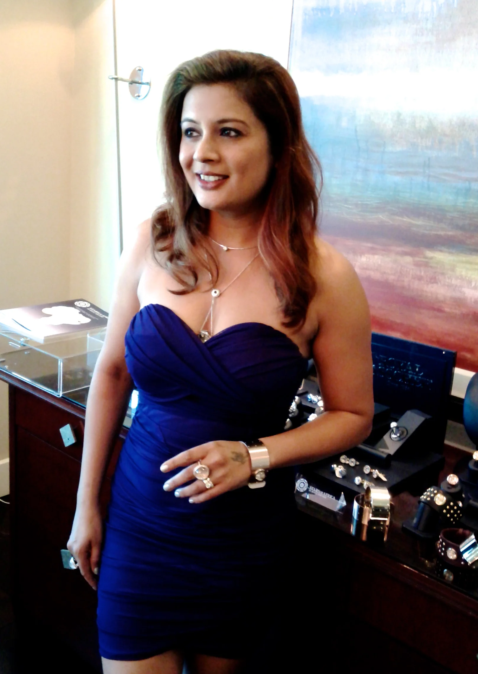 Reena Ahluwalia at JCK Las Vegas show 2013.