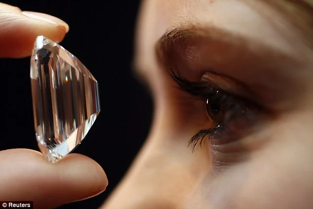 100.20-Carat, Type IIa, Internally Flawless 'Perfect Diamond' could fetch $25 Million in auction in New York in 2015. Photo courtesy: Reuters