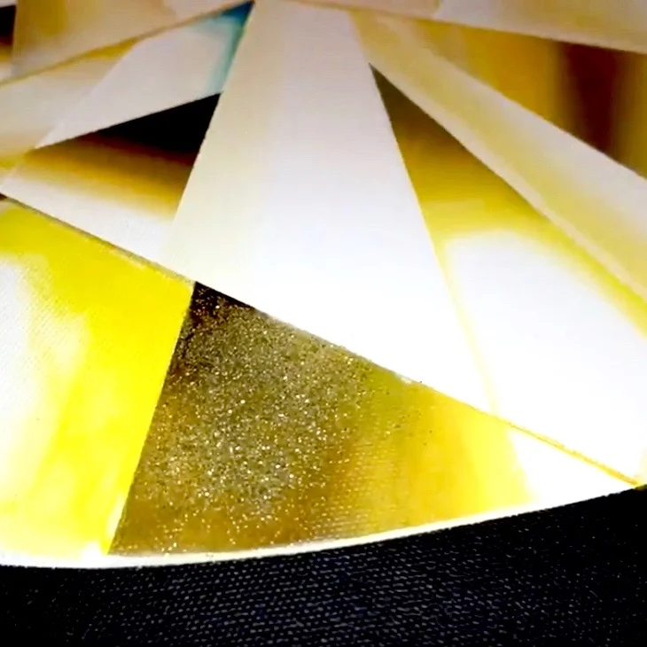 Real diamond dust, a signature of Reena Ahluwalia paintings. ©Reena Ahluwalia