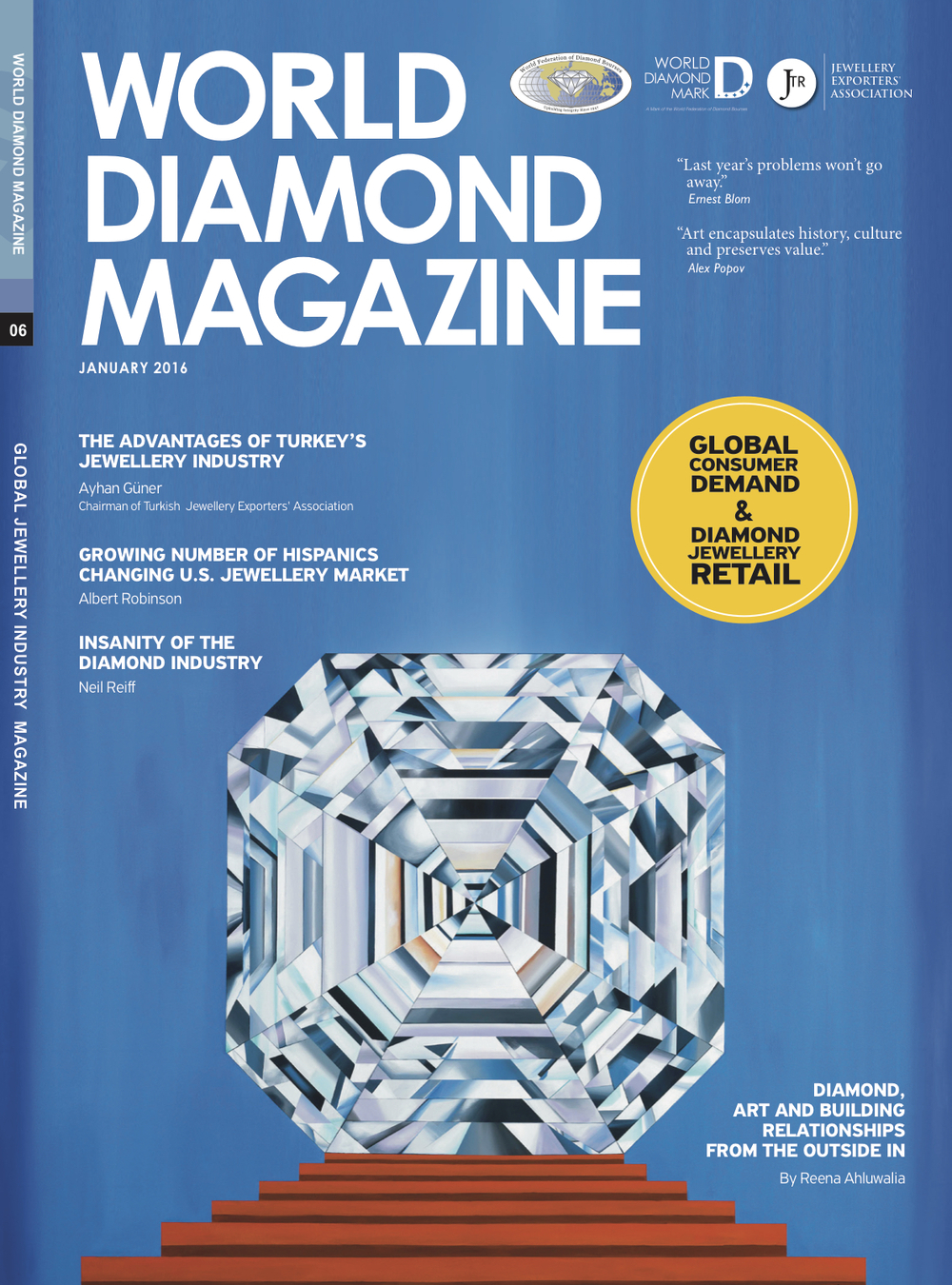 World Diamond Magazine_Reena Ahluwalia_Ya'akov Almor