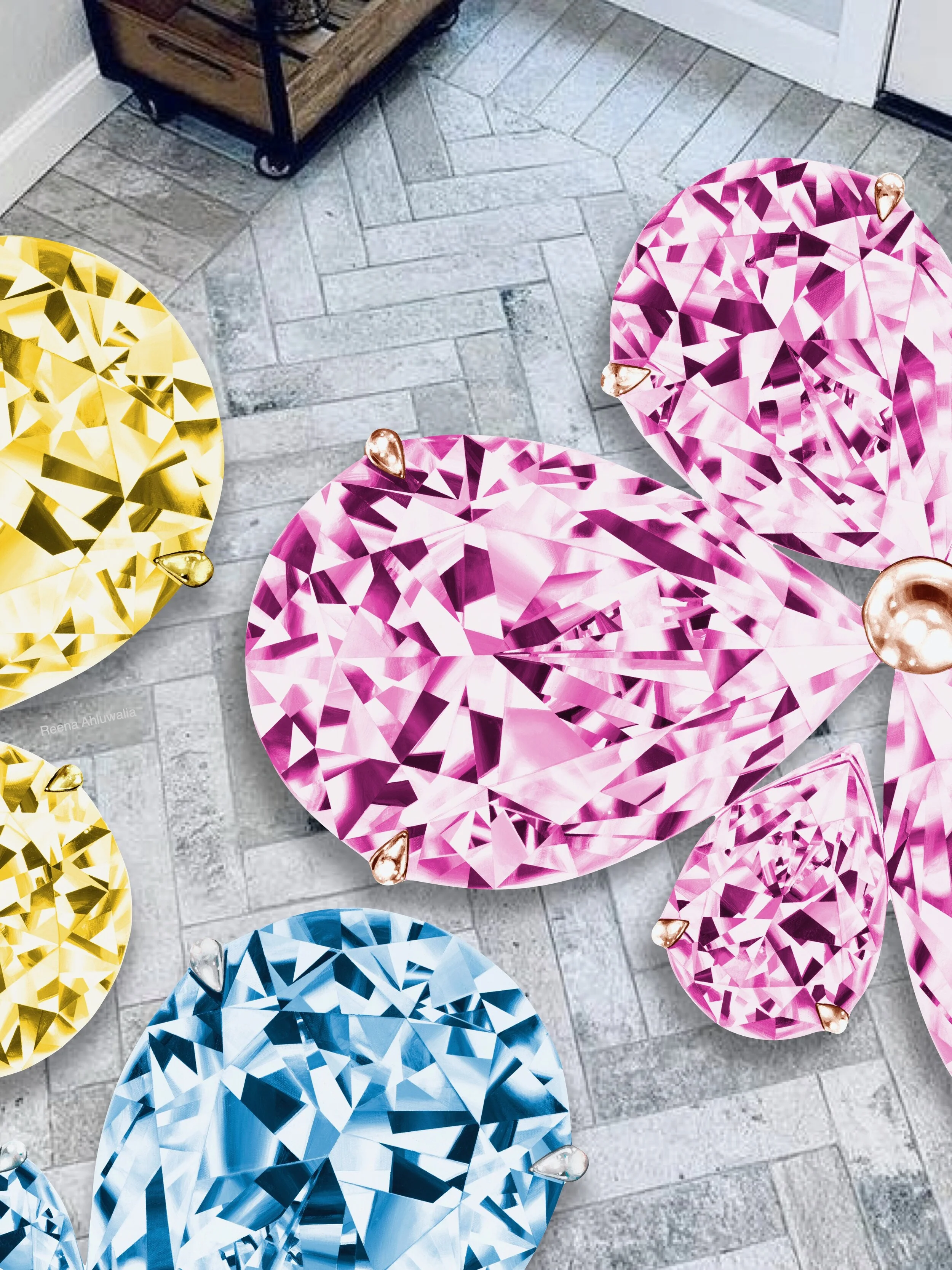 Diamond butterflies paintings_Reena Ahluwalia.jpeg