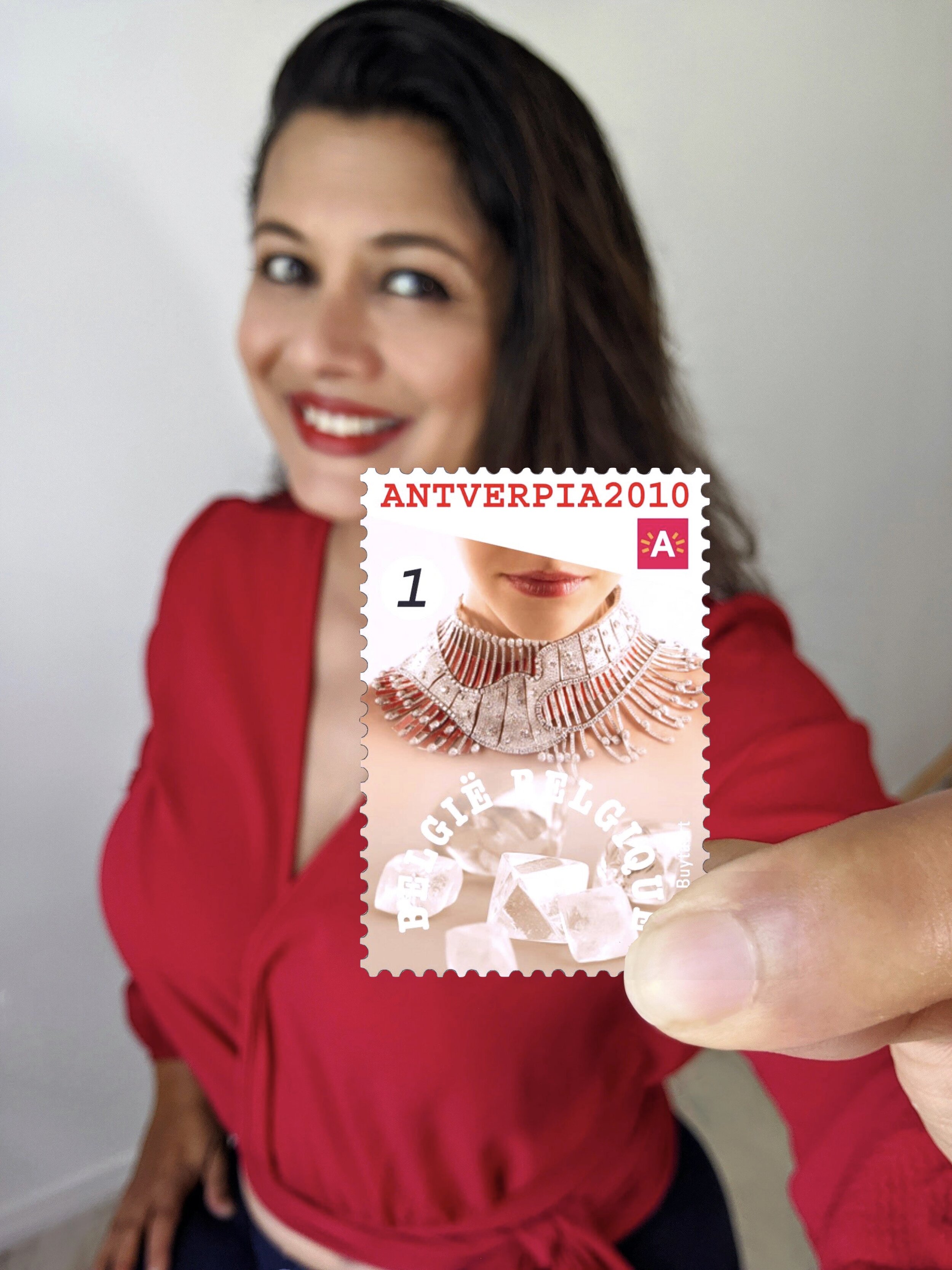 Reena Ahluwalia featured on Belgium Postage Stamp.jpeg
