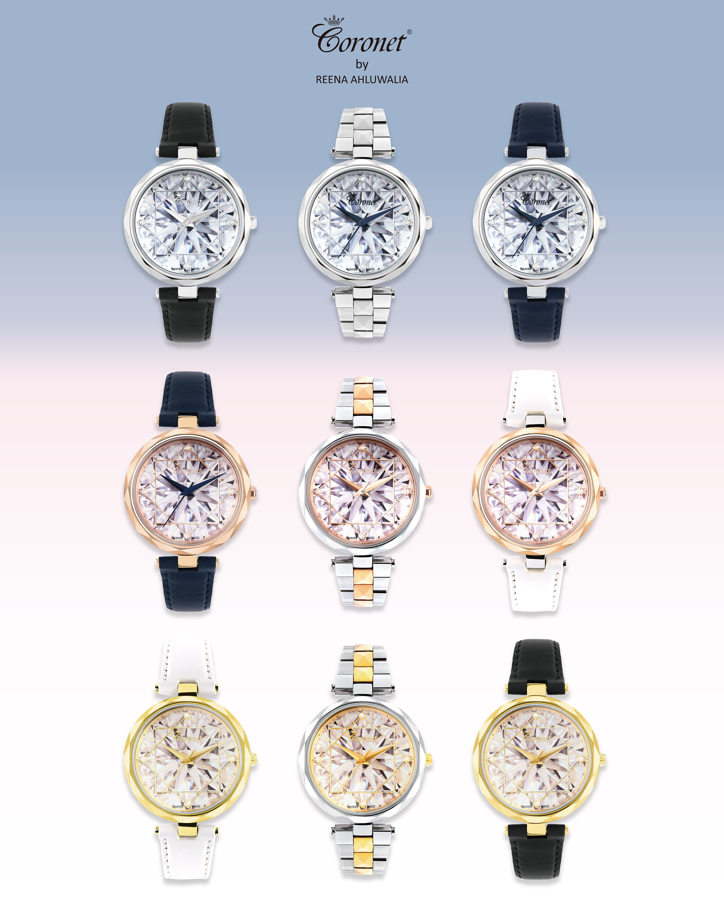 Diamond Watches by Reena. Design Copyright.