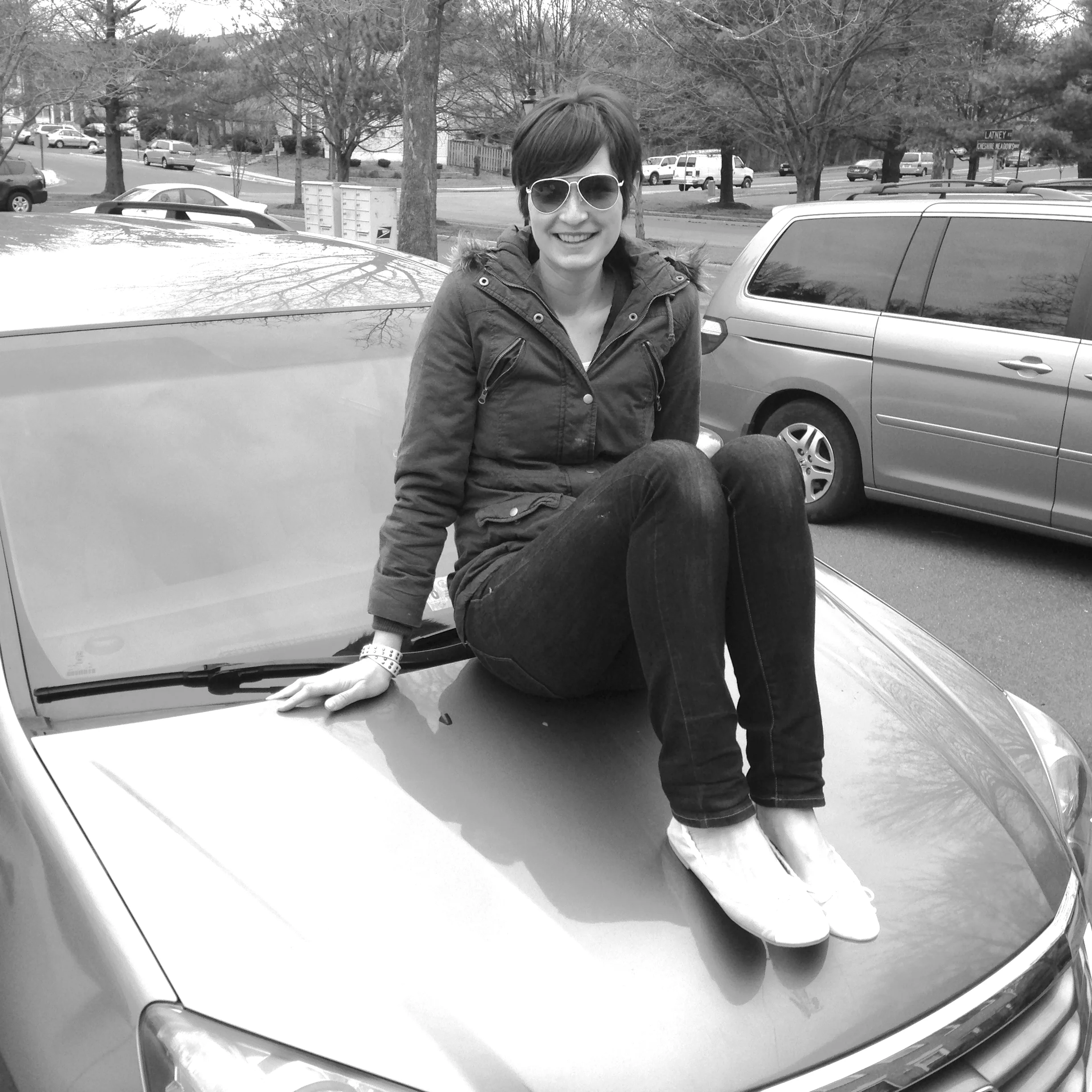 I'm fully embracing my new identity as a van mom...