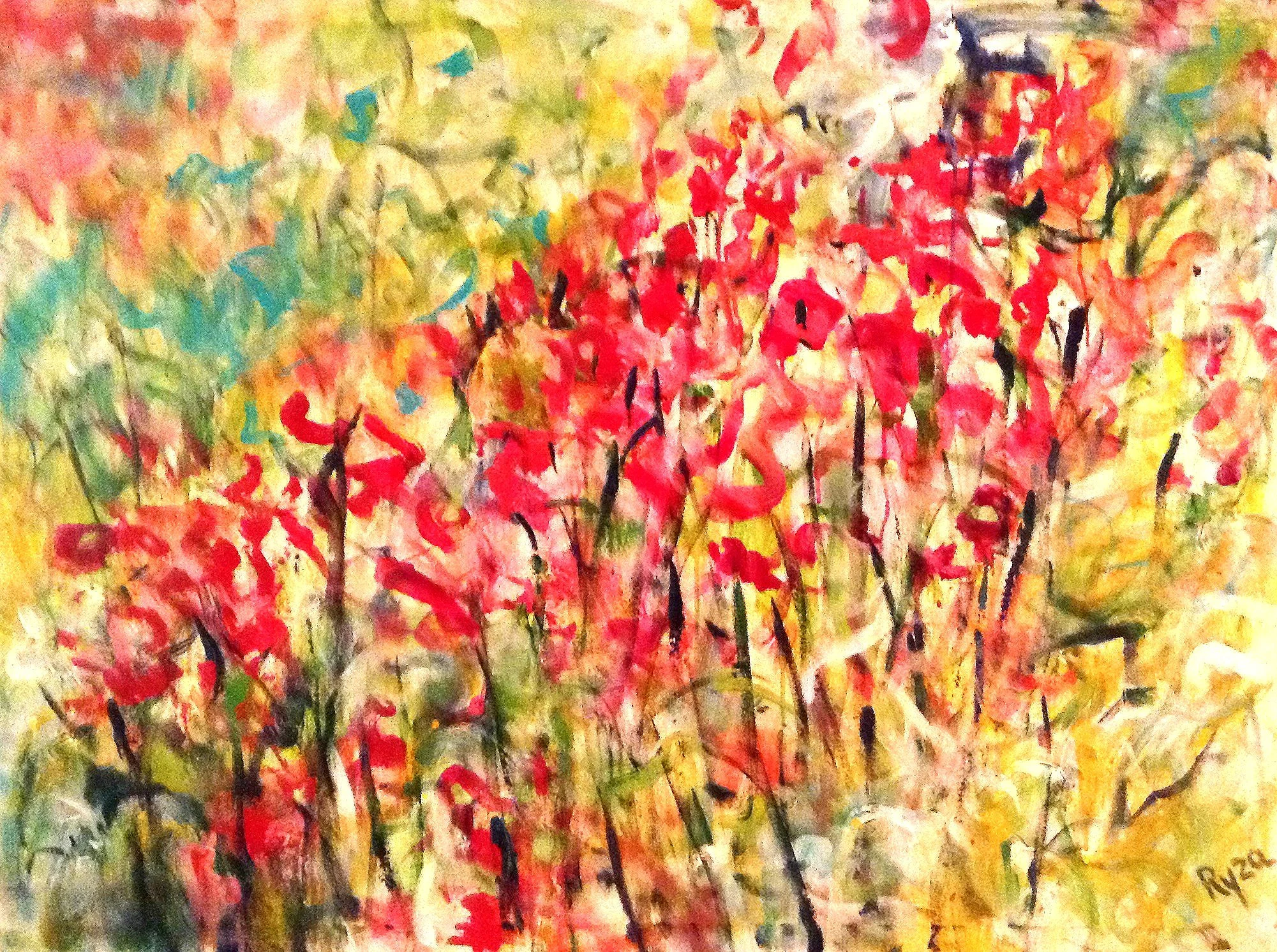 A Burst of Red