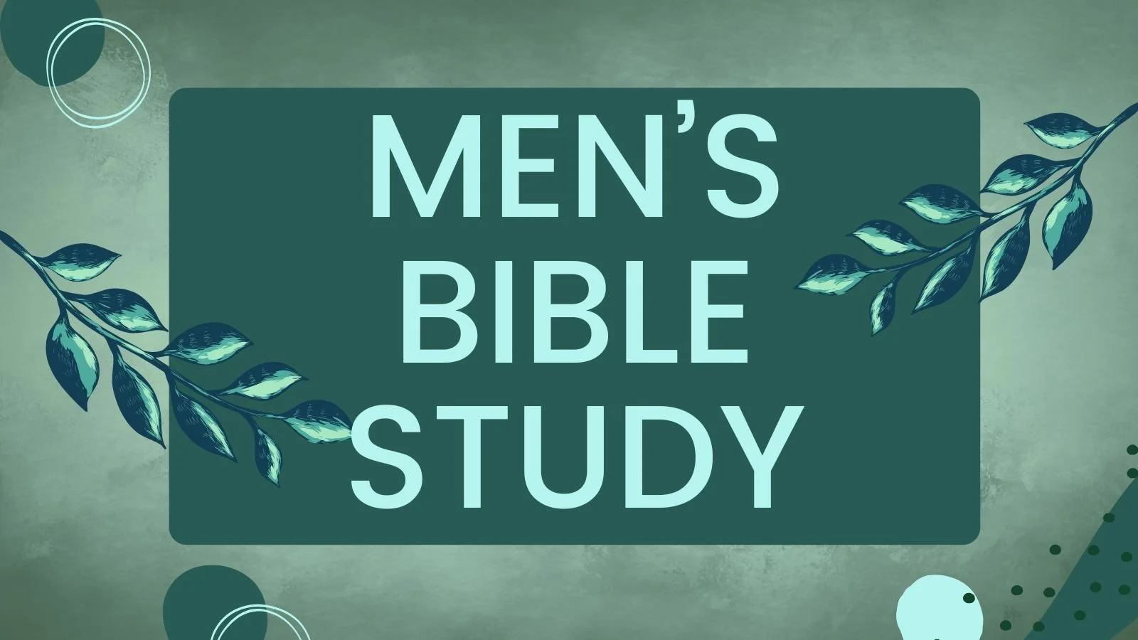 Men's Bible Study