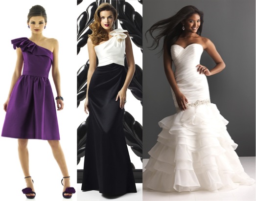 How fashion trends translate to Bridal Attire #ruffles – via Ellie's Bridal Blog