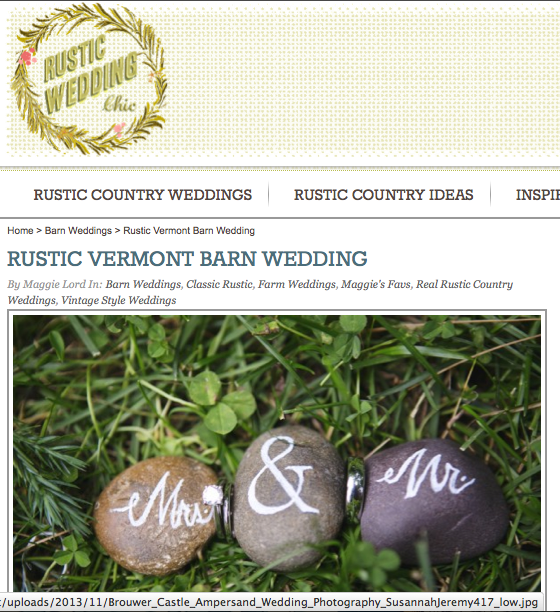 Rustic Vermont Barn Wedding