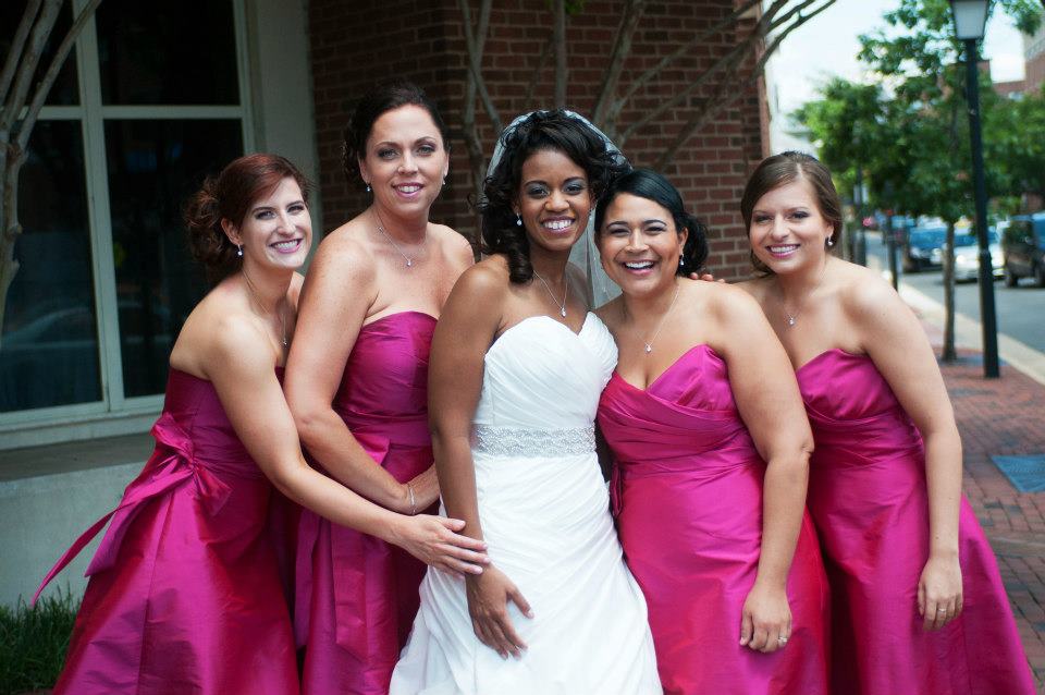  Janelle + Kini on June 2, 2012 ♥ Bridal gown &amp; Bridesmaids from Ellie's Bridal Boutique 
