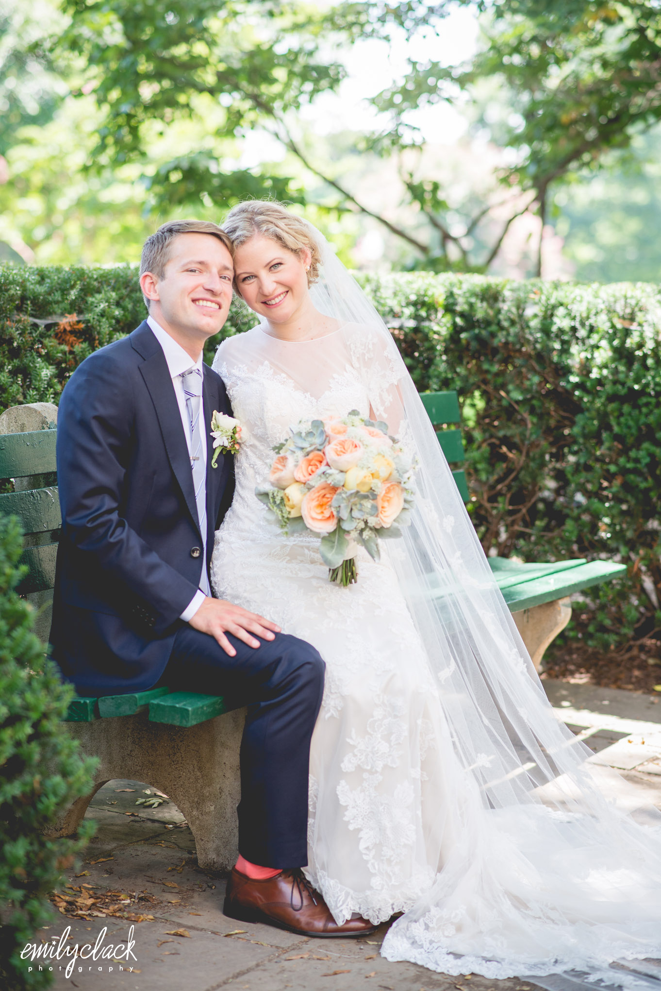 Katie + Doug on July 26, 2014 ♥ Emily Clack Photography at Dahlgren Chapel of the Sacred Heart (Georgetown University)