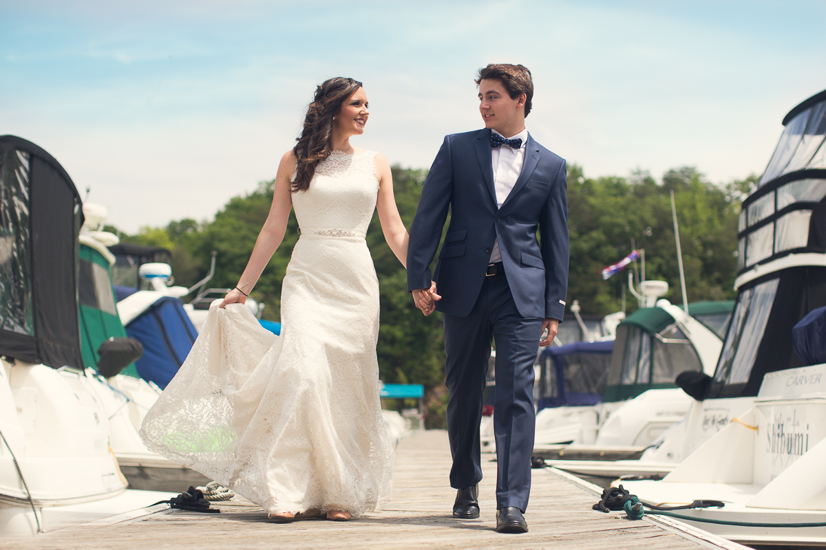 TinaRose Events "Nautical Chic" Styled Shoot Editorial ♥ Judah Avenue Photography at Harbour View (Woodbridge, VA)