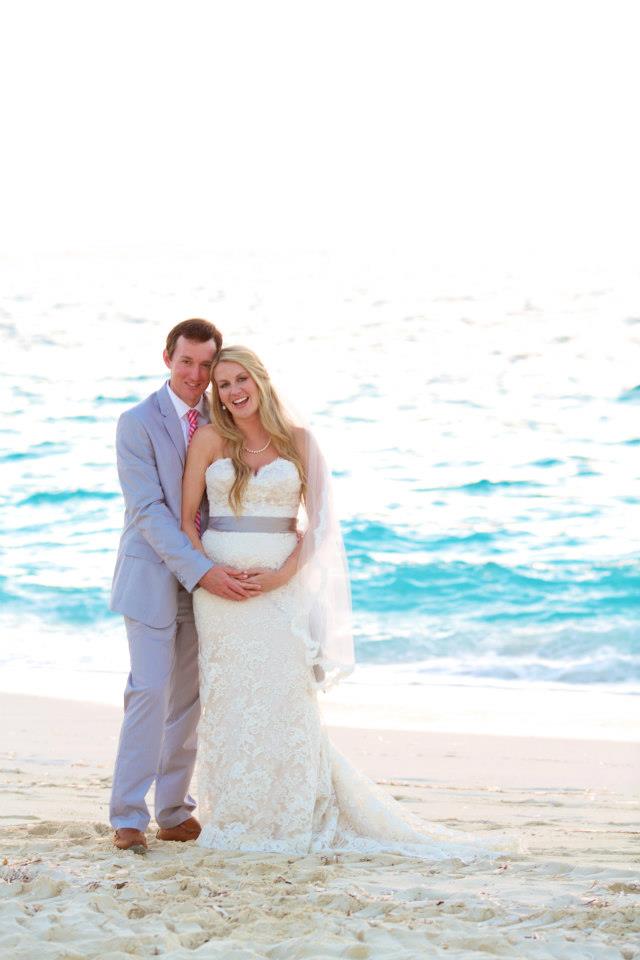 During the Alterations there was another surprise! Our bride found out she’s pregnant!!