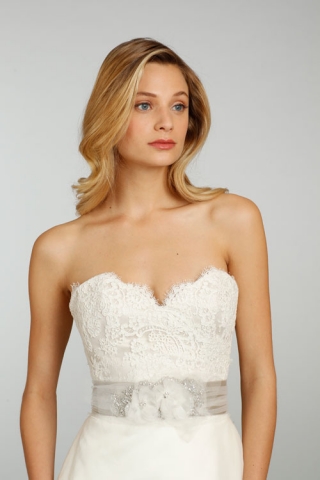 The original gown she couldn’t afford. Looks like our bride wore her dream dress, after all!