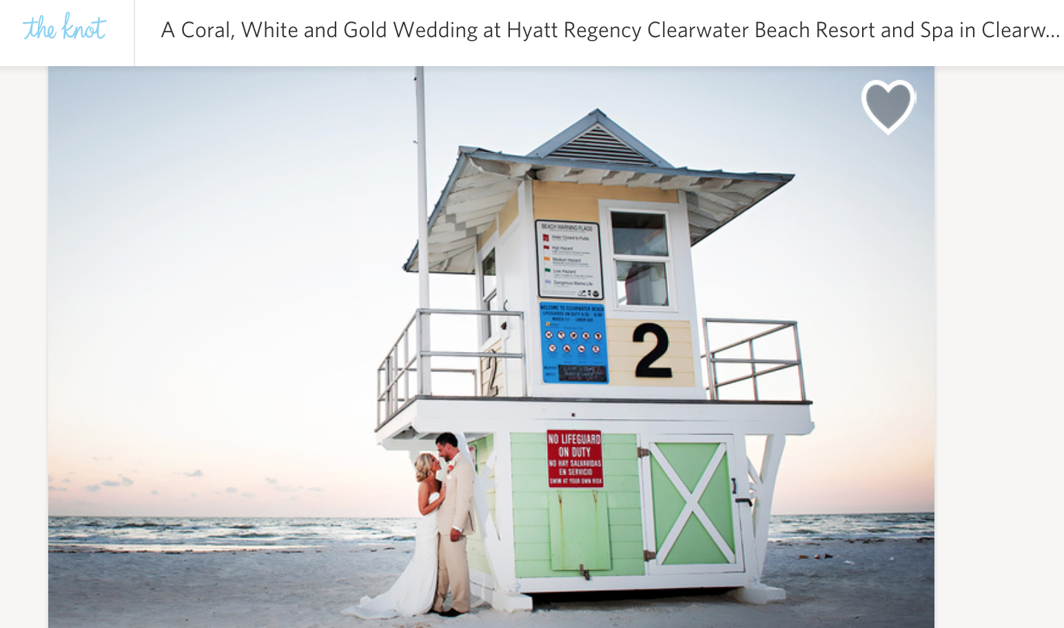 A Coral, White and Gold Wedding at Hyatt Regency Clearwater Beach Resort and Spa
