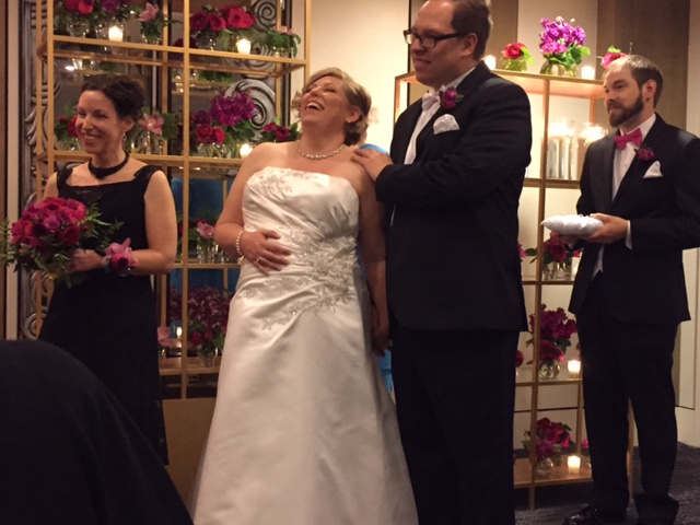 Lisa + David on April 25, 2015