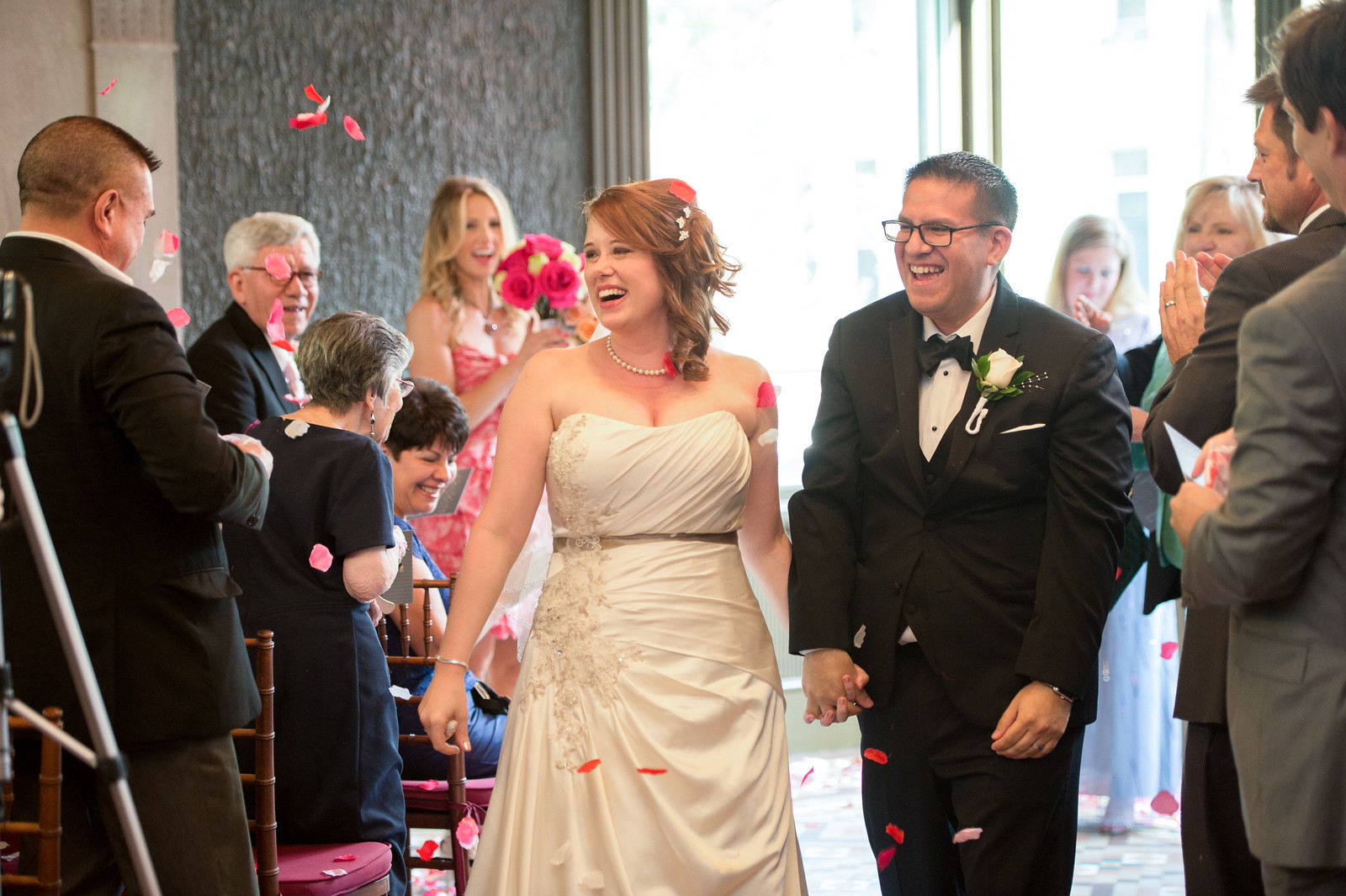 Camille + Alex on August 29, 2015 at Embassy Row Hotel (NW DC)