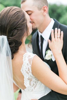 Meagan + Luke on July 2, 2016 ♥ Brittany Thomas Photography at The Lodges at Gettysburg (Gettysburg, PA)
