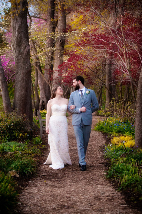 Kelsey + Chase on April 4, 2016 ♥ Mollie Tobias Photography at Meadowlark Botanical Gardens (Vienna, VA)