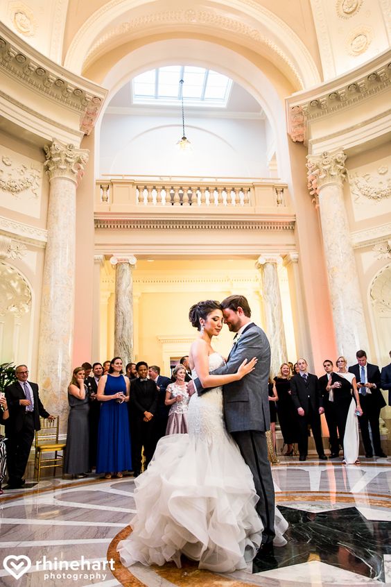 Courtney + Evan on June 25, 2016 ♥ Rhinehart Photography at the Carnegie Institution for Science (NW DC)