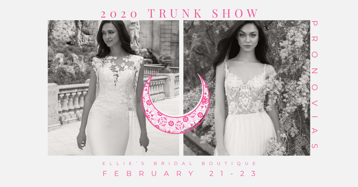 Pronovias White One 2020 Trunk Show Ellie s Bridal Boutique