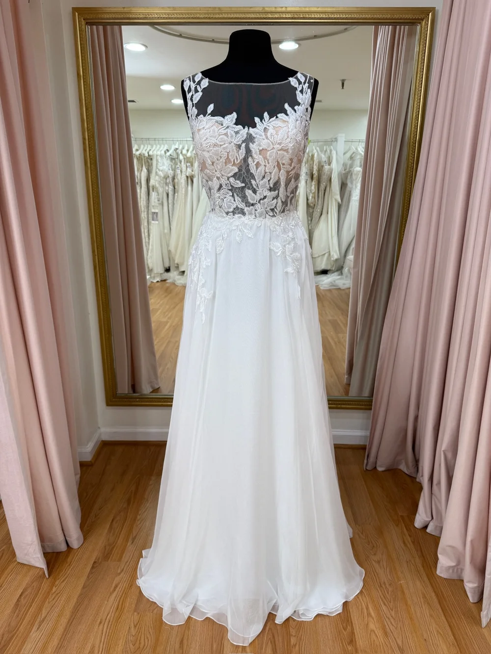 lace and satin prom dress Sherri Hill Off Shoulder Lace Corset Prom Dress 56964 main image 0