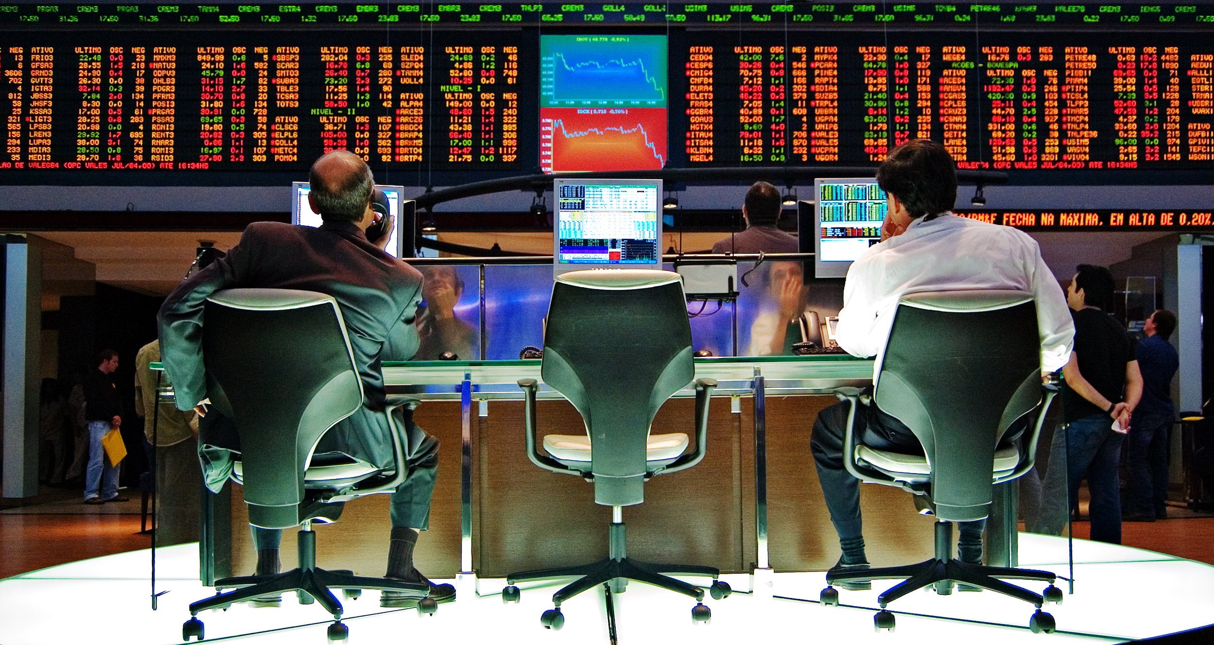 The Sao Paulo Stock Exchange (Bovespa) by Rafael Matsunaga, CC