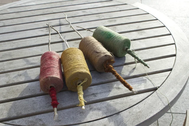 Working life tensions 2014 Social practice: pigment, jute and audience participation Completed on residency in Scotland UK, WASPS Artist Studios at the McManus Art Gallery In association with performanceNOW, Generator Projects and Verdant Works , Dundee, Scotland, UK
