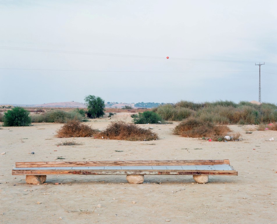 Hamed Alnnil's Bench, 2014, Inkjet print, 130X160 cm