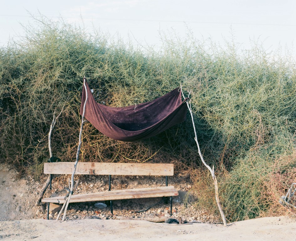 Abdelrazik’s Bench, 2014, Inkjet print, 82X100 cm