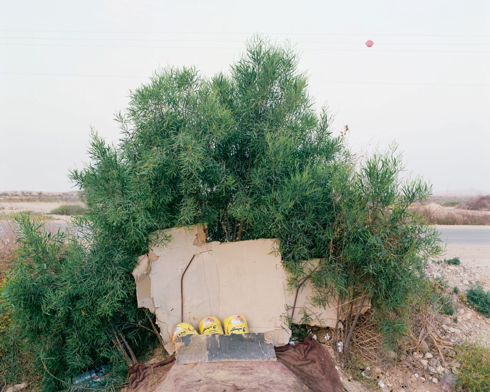 Adam, Omar and Hamis’s Smoking Corner, 2015, Inkjet print, 82X100 cm