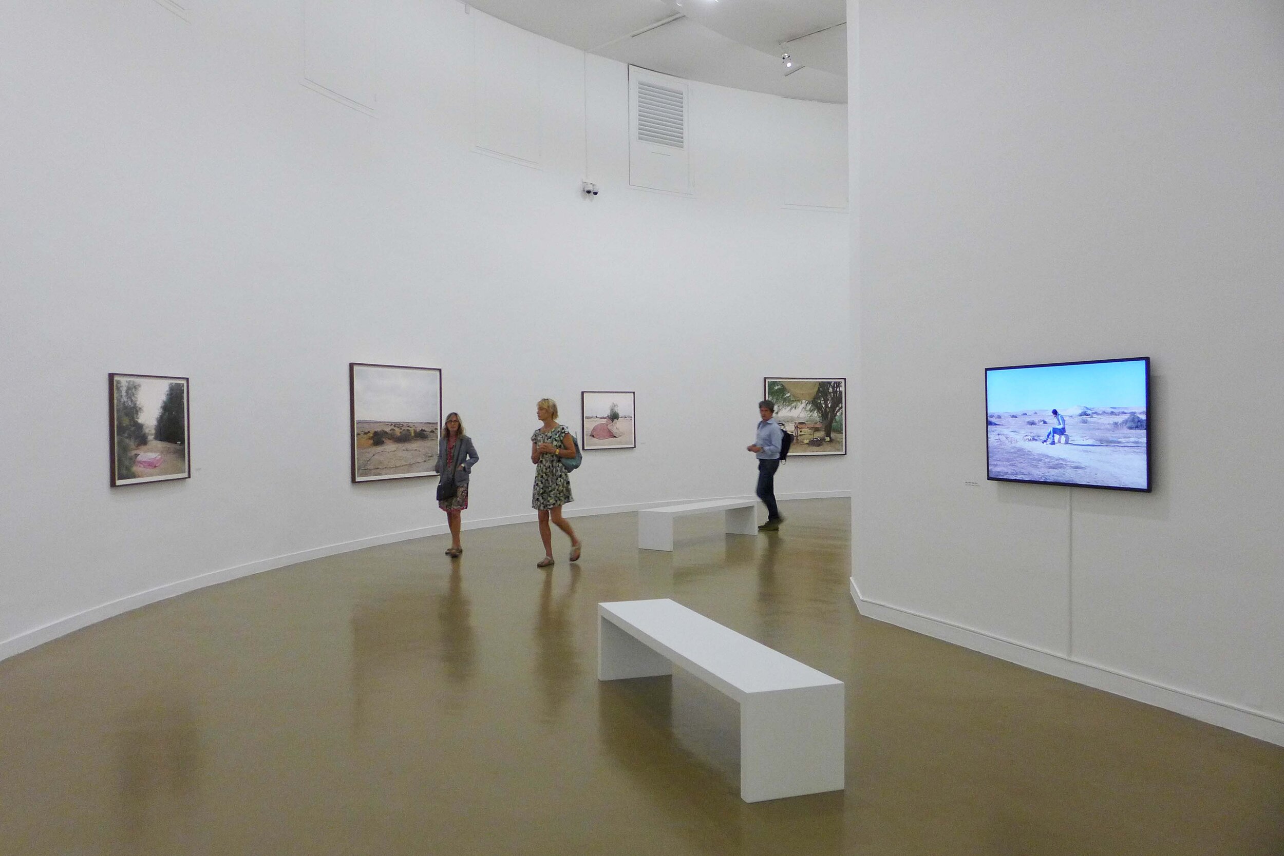 "Somewhere in the desert", The musée d'Art Moderne de Paris