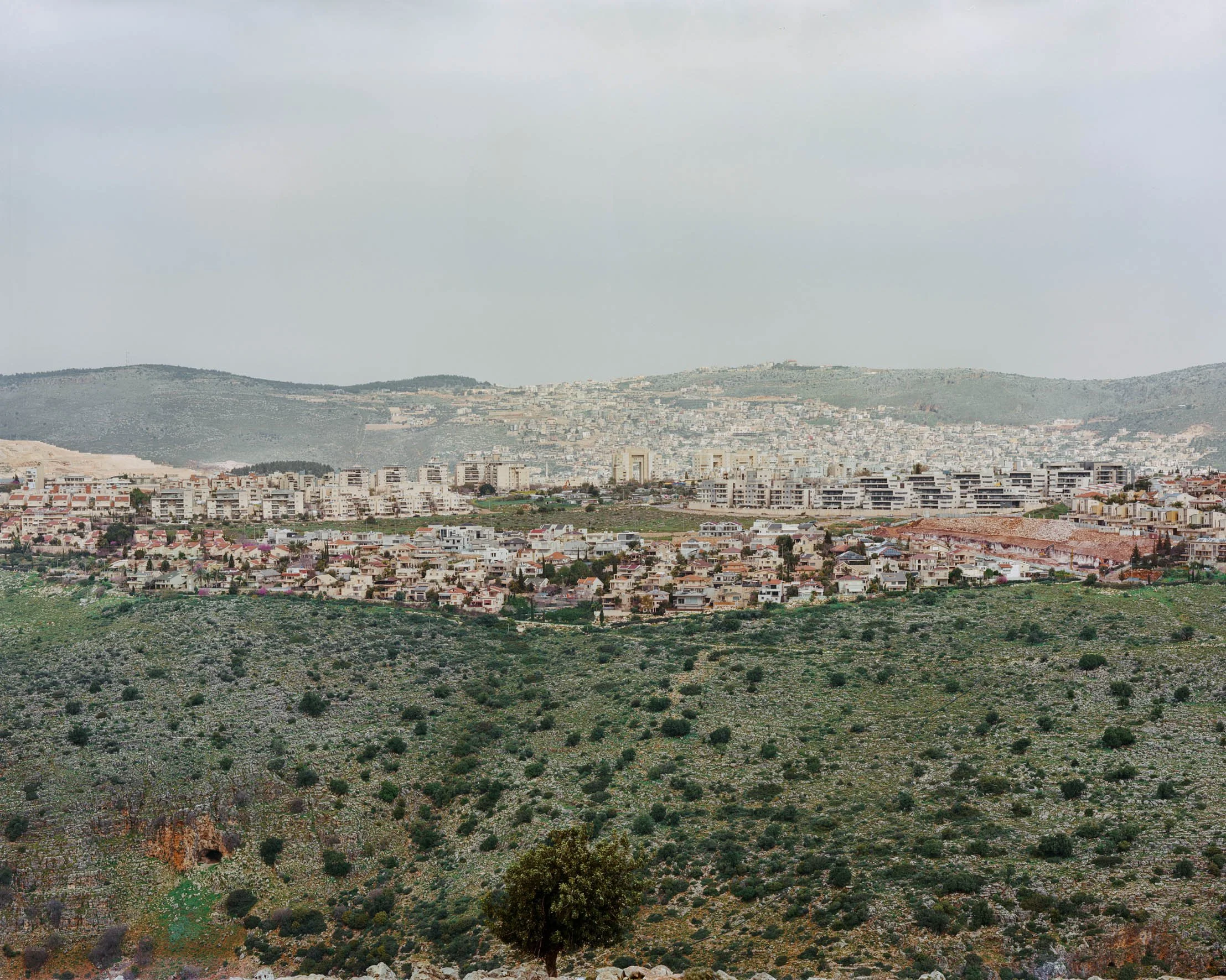 Landscape in the Galilee, 2019, Inkjet print, 143x178 cm