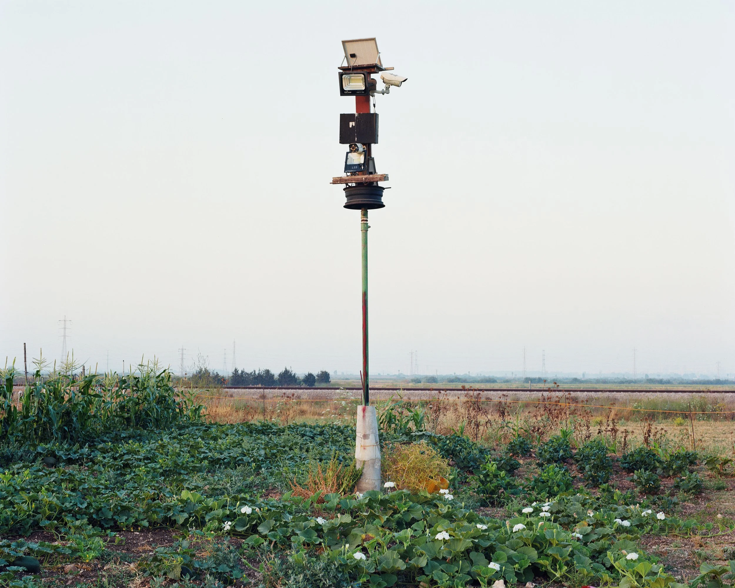 Scurity Post, 2022, Inkjet print, 100X125 cm