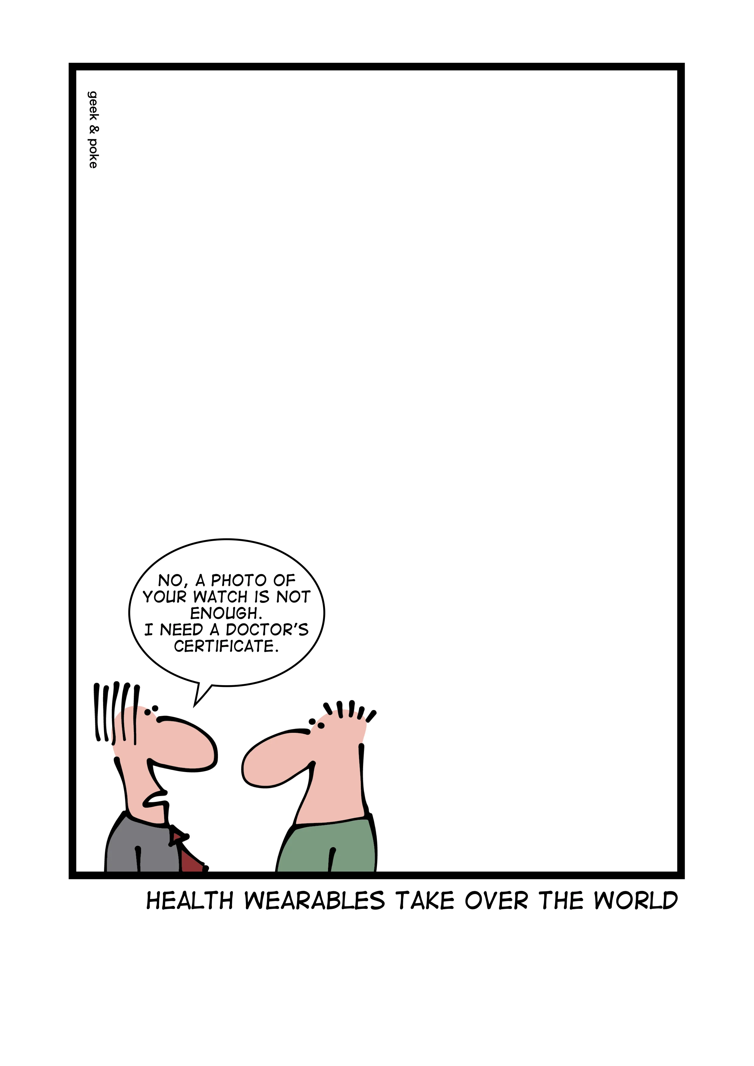 A Watch A Day Keep The Doctor Away Geek Poke