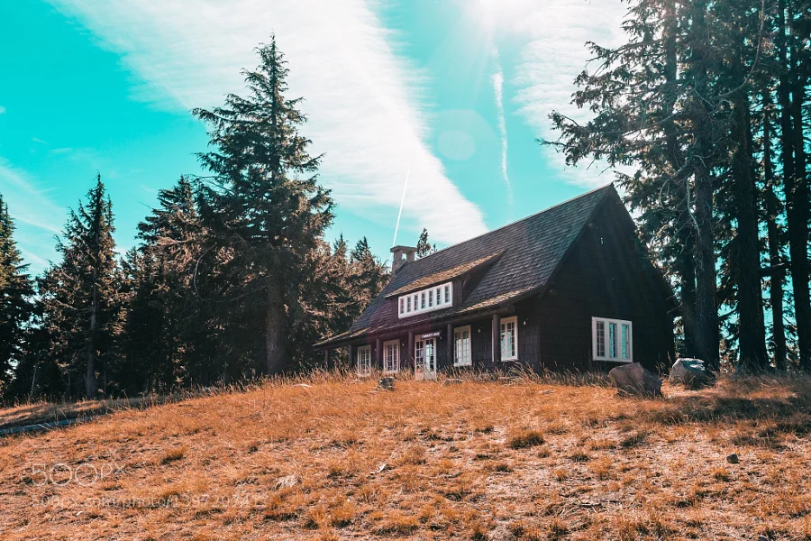 Crater lake abode