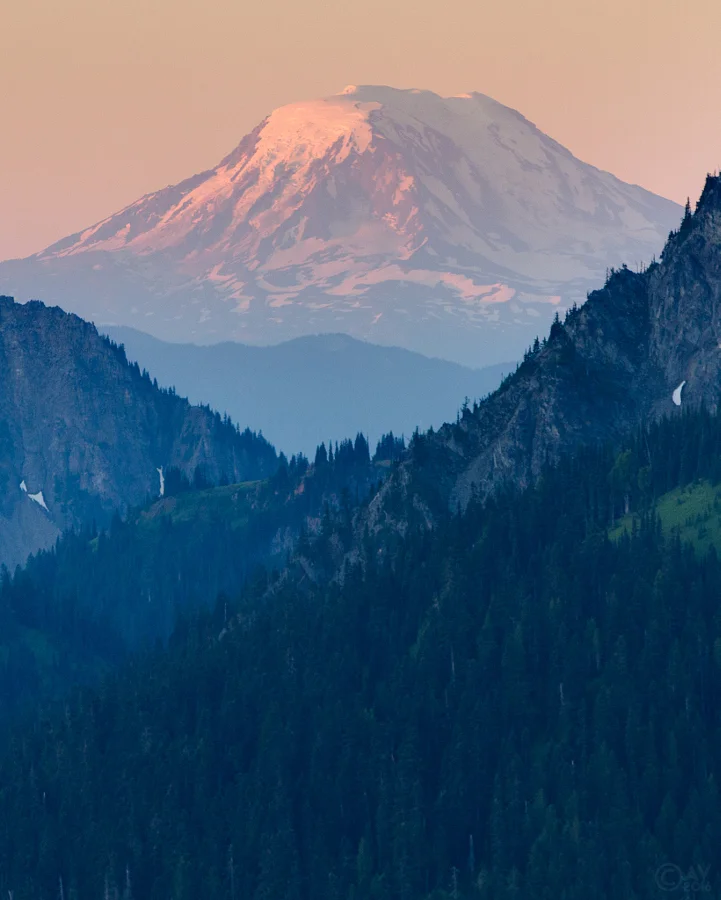 Mt. Adams First Light