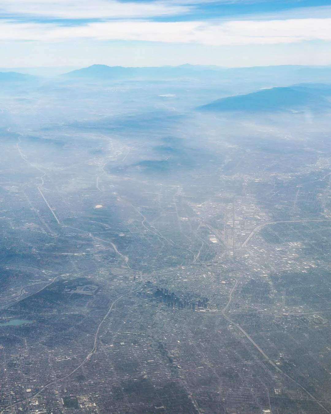 Stunning morning above Southern California
