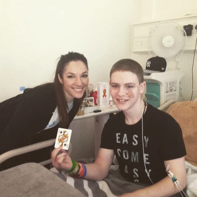 Katherine at Great Ormond Street hospital