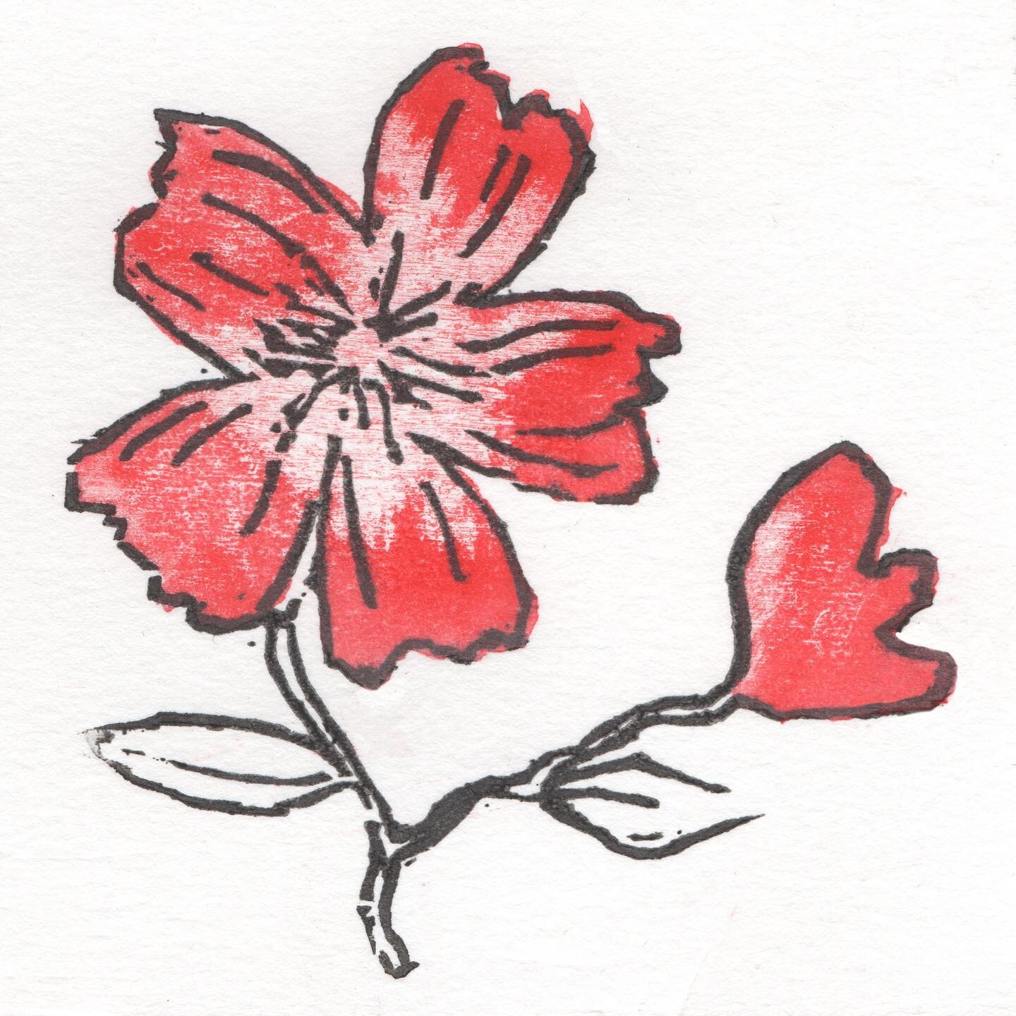 Thank you for my lovely birthday present @ninadecuignierre, love you! It took me a while but finally making some wood cut prints!
#woodcutprint #handprinted #flowers #flowerprint