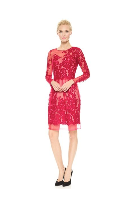 Notte by Marchesa Lace Cocktail Dress