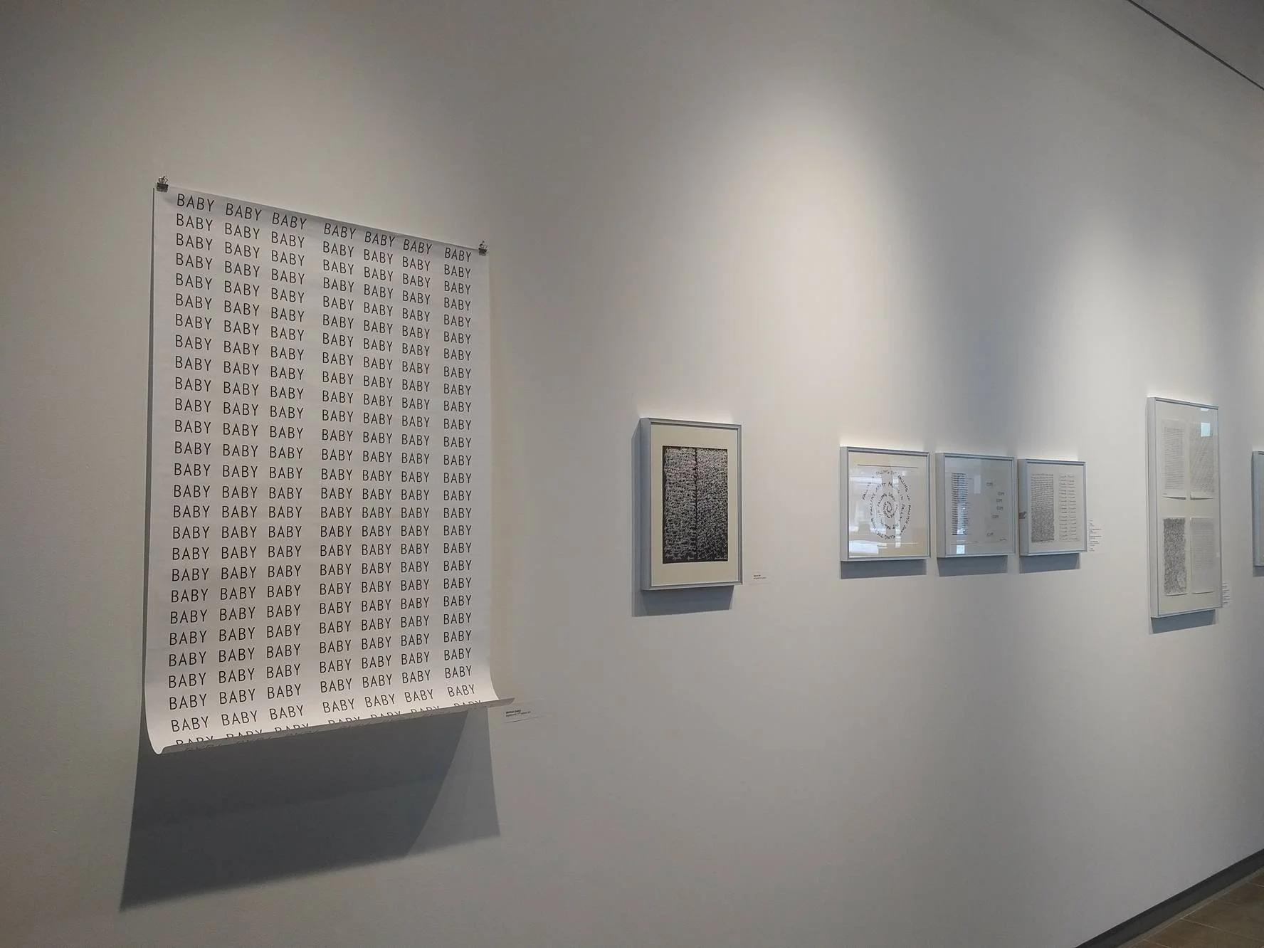 Semantic Satiation at Passage Gallery, CASA - Photo courtesy of Donna Bilyk, 2017
